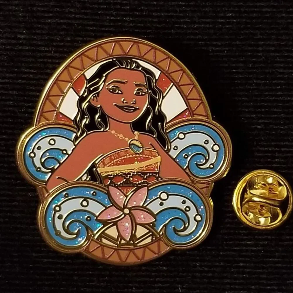 Loungefly CHASER Pin Moana Waves Portrait Mystery Glitter Chase Disney Wave LF